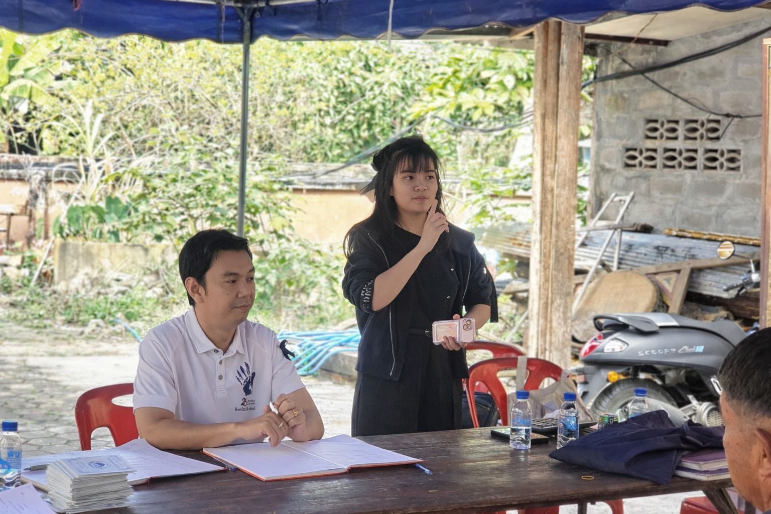 พช.เชียงดาว : ลงพื้นที่ติดตามโครงการแก้ไขปัญหาความยากจน (กข.คจ.)