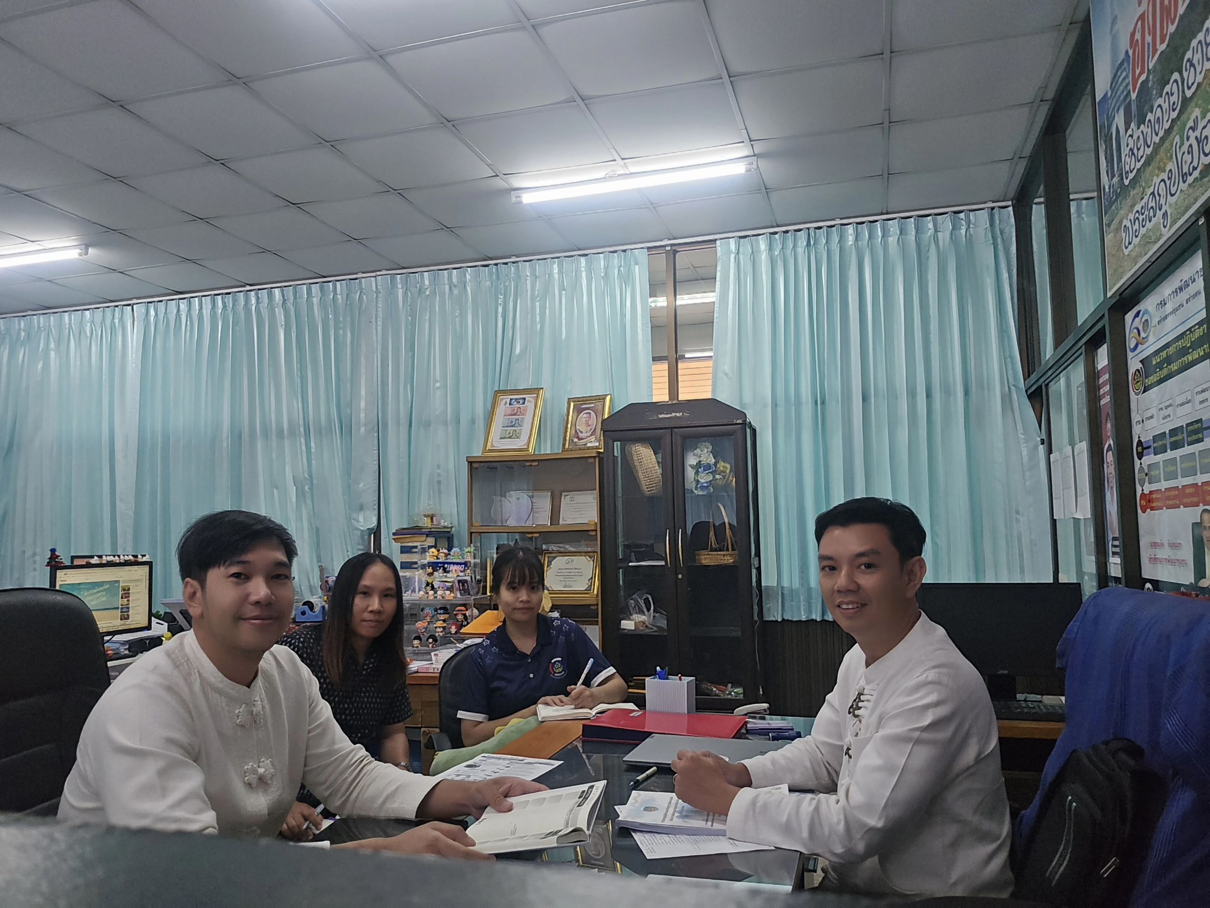 พช.เชียงดาว : ประชุมเจ้าหน้าที่สำนักงานพัฒนาชุมชนอำเภอเชียงดาว ประจำเดือนมิถุนายน 6/2569