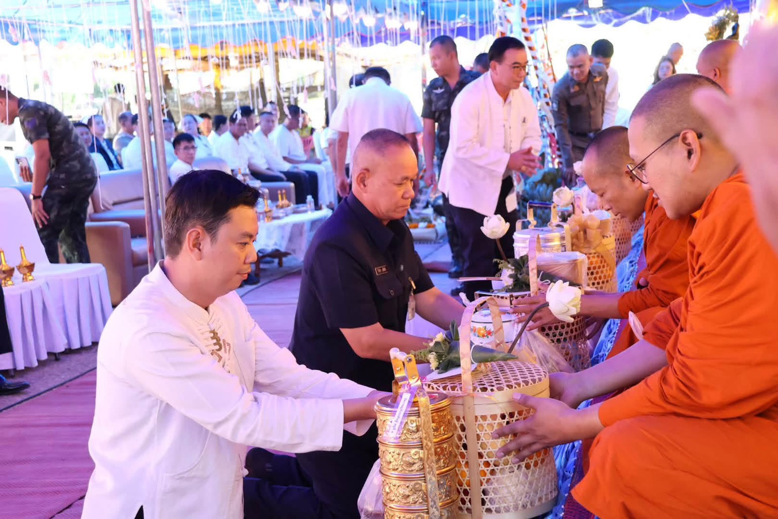 พช.เชียงดาว : ร่วมพิธีทำบุญเมืองและสืบชะตาเมือง