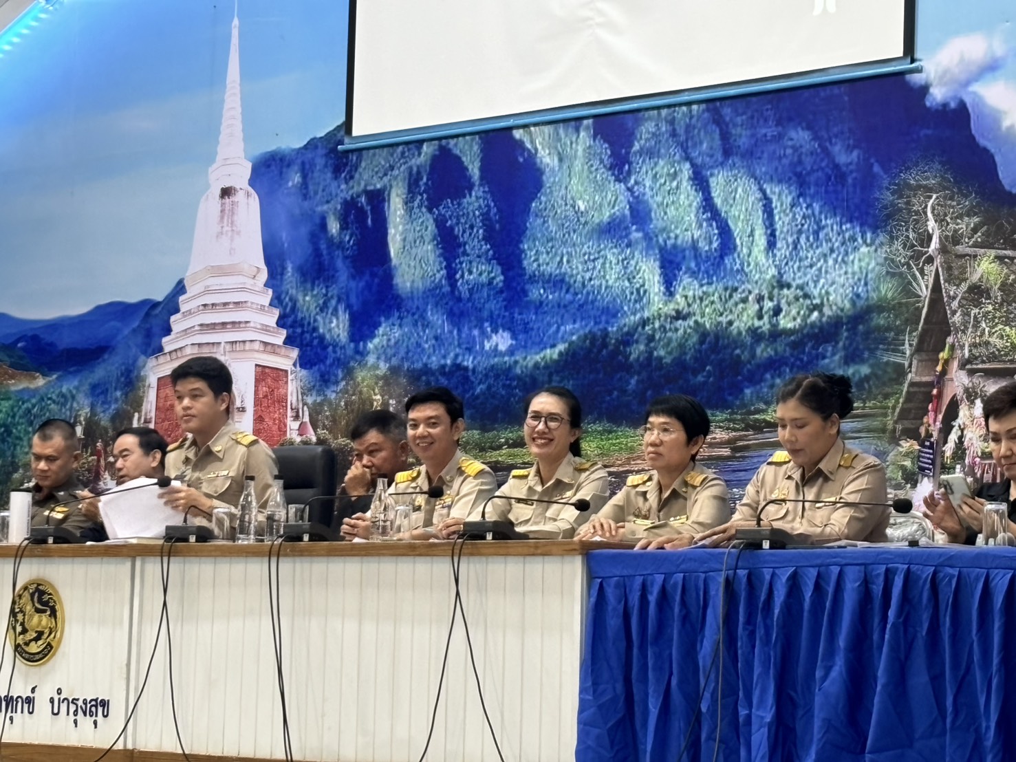 พช.เชียงดาว : ร่วมประชุมประจำเดือนกำนัน ผู้ใหญ่บ้าน อำเภอเชียงดาว ครั้งที่ 7/2569