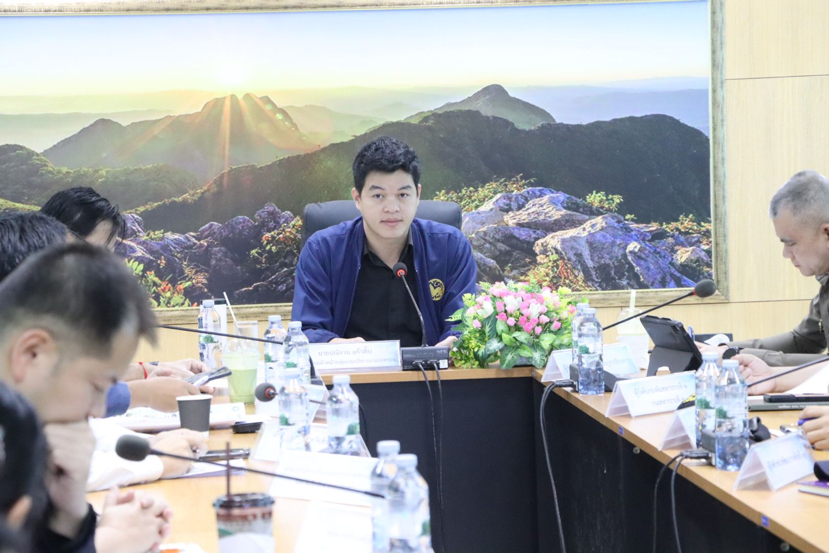 พช.เชียงดาว : ประชุมหัวหน้าส่วนราชการ และคณะกรรมการบริหารงานอำเภอแบบบูรณาการ (ก.บ.อ.) ครั้งที่ 9/2569 ประจำเดือนกันยายน 2569