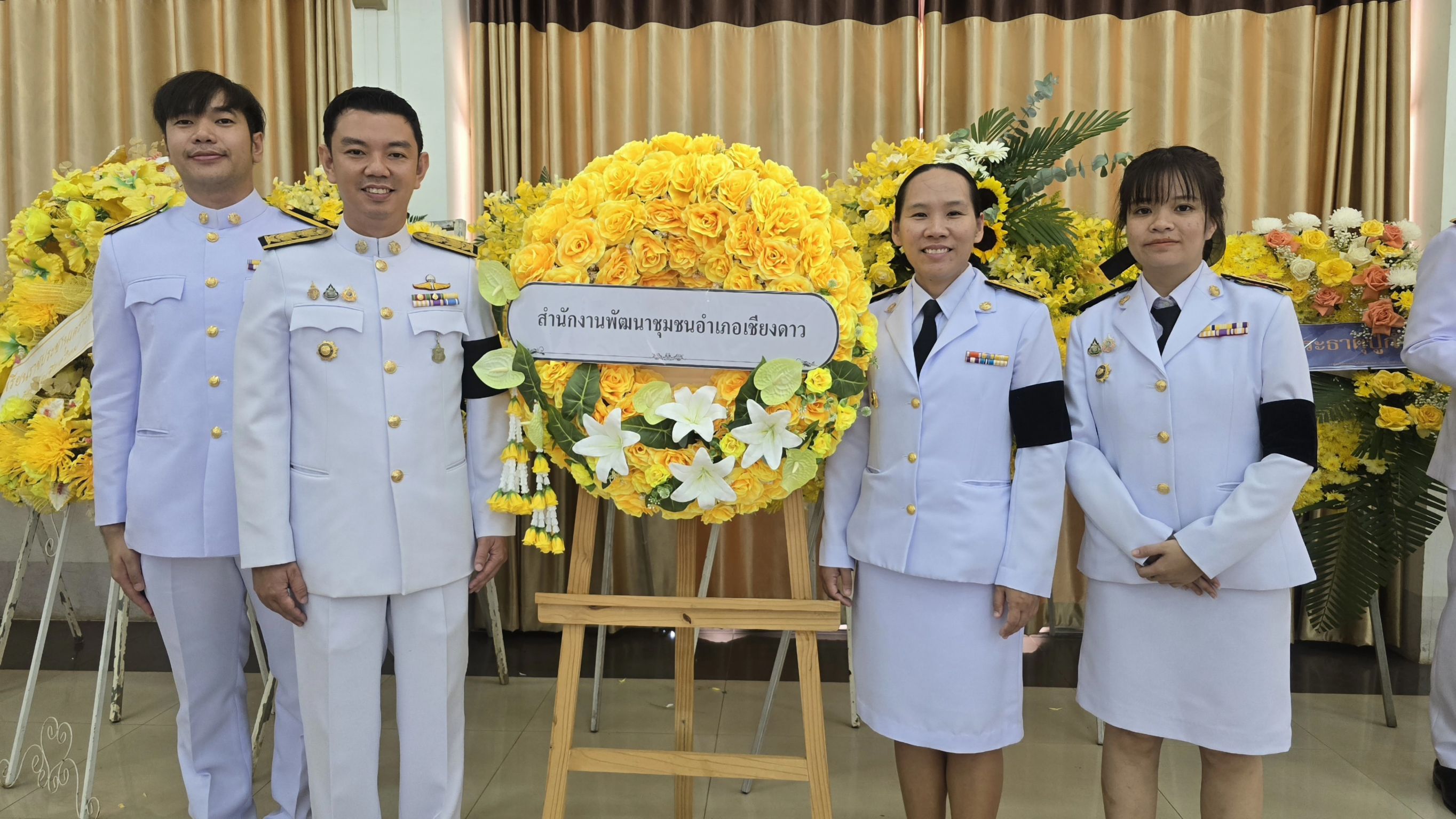 พช.เชียงดาว : น้อมรำลึกในพระมหากรุณาธิคุณ เนื่องในวันนวมินทรมหาราช